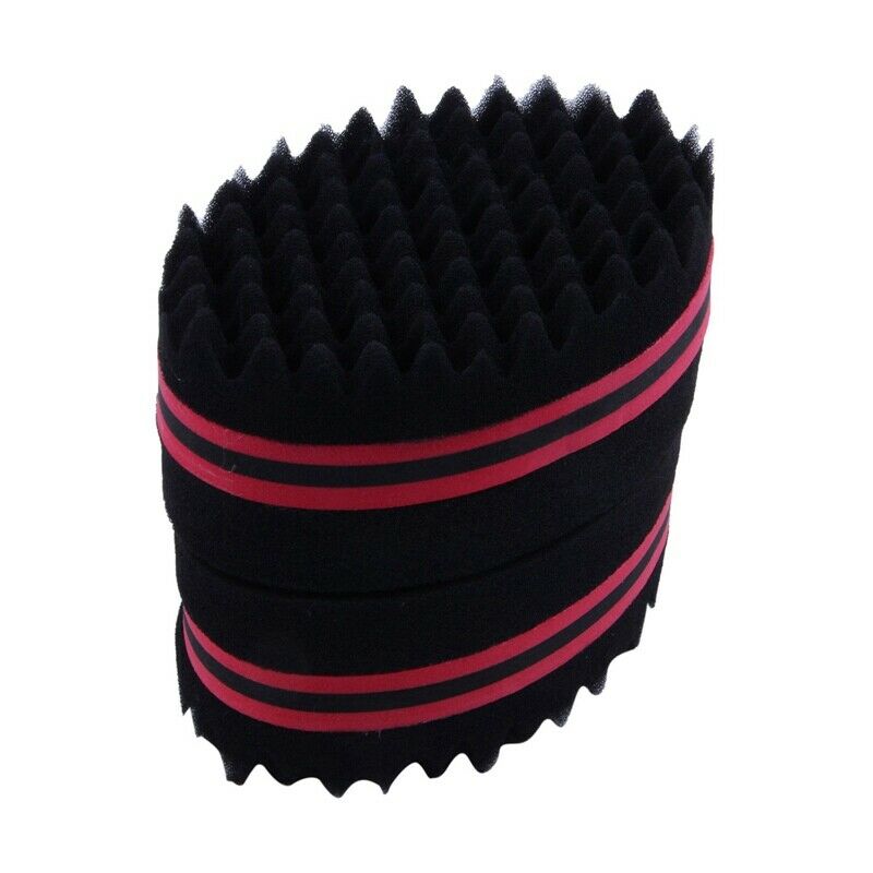 Set of 4 Hair Brush Sponge Twist Wave Barber Tool For Dreads Afro Locs Twis R7D1