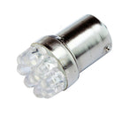 2 Pcs 1156 9 LED Car Lighting Bulb White Signal Turn Brake Stop Light 12 Volt