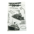 Hot Train Boat Pattern Stamp Seal Scrapbooking Card Making Photo Album Decor â„–[