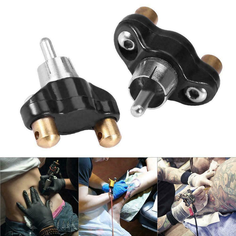 Removable RCA Conversion Head Tattoo Clip Cord Input Converter Useful Tool V0Y3