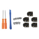 5Pc 3.5mm Headset Audio Jack Socket + Screwdrivers Set for Xbox One S Controller