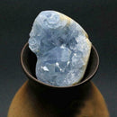 Natural Quartz Sky Blue Crystal Stone Chip Minerals Rock Craft Healing Deco Y0O1
