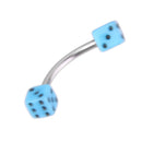 20x  Dice Navel Rings Lip Tongue Belly Eyebrow Body Piercing Jewelry