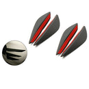4pcs Fins Universal Body Professional Exterior Protective Front Bumper Spoiler