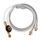 3FT Double Hose Propane Regulator for Propane Tank and Gas Grill Refill