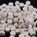 100pcs 13mm Wool Felt Polishing Buffing Pad 2 Shank Grinding Wheel Parts TT