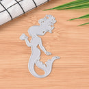 Mermaid Metal Cutting Die Stencil Scrapbook Album Paper Card Embossing Craft3c