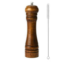 Pepper Grinder Pepper Mill Solid wood with strong adjustable ceramic grinde F1T9