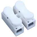 50PCS CH2 Spring Quick Wire Connector Cable Clamp Terminal Block Connector