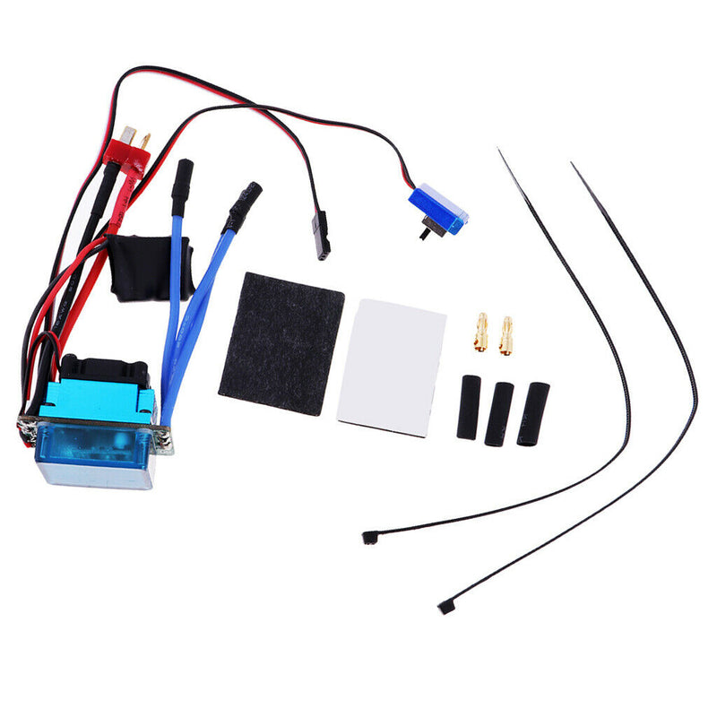 Brushless ESC Speed Control 60A 2-3S Lipo Battery for 1/10 RC Monster Truck