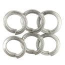 800Pcs/Set Flat/Elastic Gasket M4 M5 M6 M8 M10 M12 304 Stainless Steel Shel M1F9