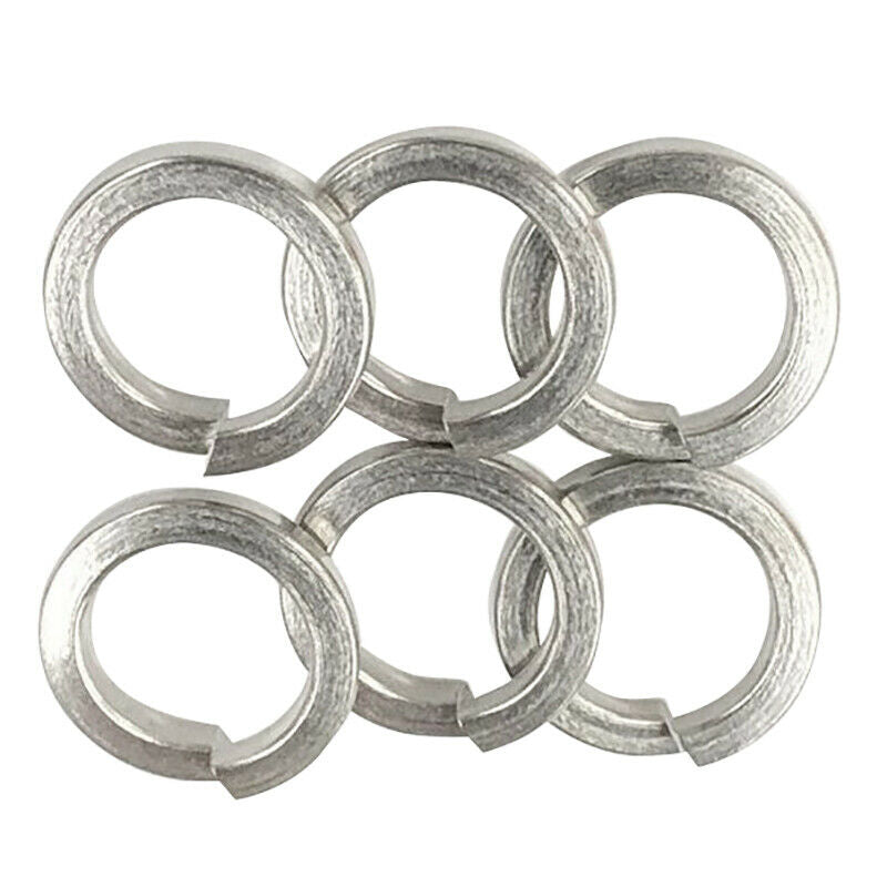 800Pcs/Set Flat/Elastic Gasket M4 M5 M6 M8 M10 M12 304 Stainless Steel Shel M1F9