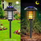 LED Solar Buried Light Waterproof Torch Spotlight Landscape Lighting (B)