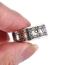 Pixiu Charms Feng Shui Amulet Wealth Lucky Open Adjustable Ring Buddhist Unisex