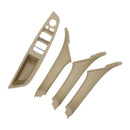 4Pcs for Bmw 5 Series F10 F11 Car Inner Door Handle Panel Pull Trim Cover C