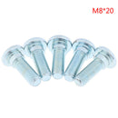 5Pcs Motorcycle Brake Disc/rotor Screws Bolts M8*20Carbon Ste- 3C