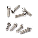4pcs M6 x 20 Titanium Ti Screw Bolt hex Socket Cap head / Aerospace Grade  Z