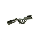 24 Sets Metal Crimp Cord Ends Ribbon Crimp Ends Crimp Connectors 12mm