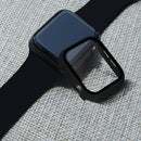 Bumper Case Screen Protector FullCover For iWatch 38mm Tempered Glass Shockproof