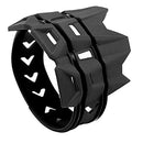 Motorcycle Exhaust Muffler Silencer Protector Rubber Ring Motorcross Bike Black