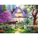 Full Round Drill Secluded House Kit DIY Room 5D Diamond Painting (HY031)