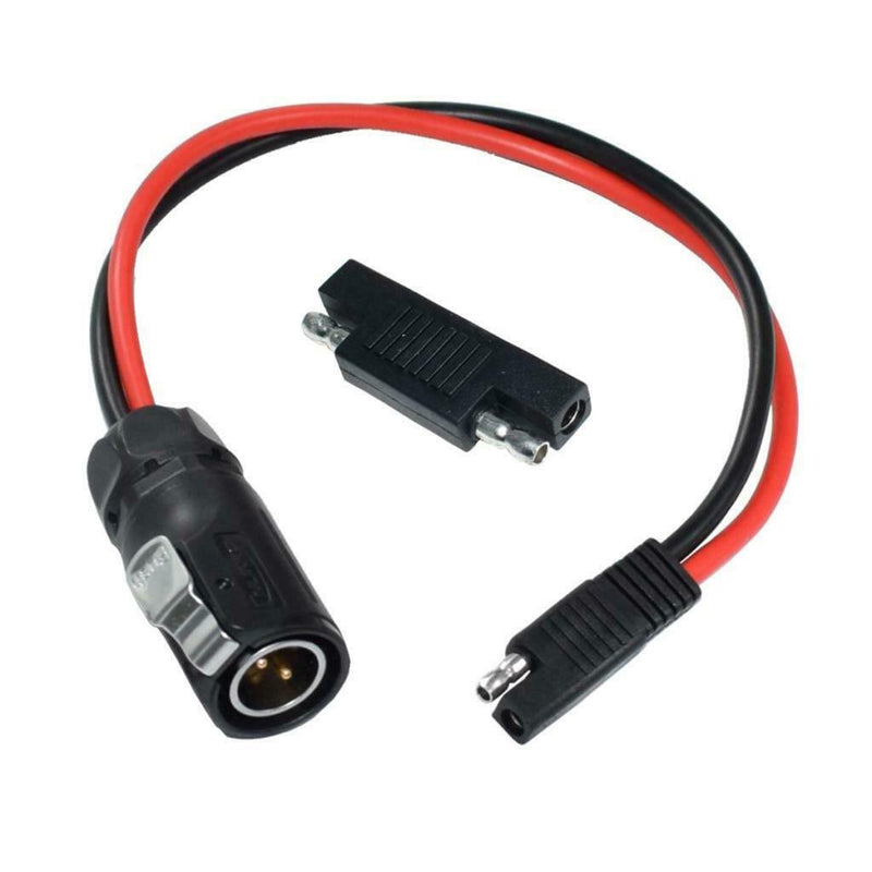 12V 30A SAE to LP-20 Plug Adapter 2 Core Aviation Socket Female LED Display