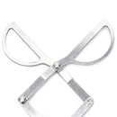 Foldable Tongs Pliers Pinchers Tweezers Camping Stove Charcoal Coal BBQ Clip New