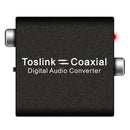 Digital 2-Way Audio Converter Spdif Toslink To Coaxial Audio Or Coaxial Aud