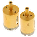 2 Pieces Diamond Holesaw Tile Ceramic Glass Slate Porcelain Marble Drill Bit