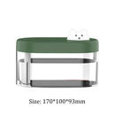 Double Spray Mode Cartoon Air Humidifier Ultrasonic Aroma Diffuser (Green) A