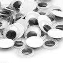 520PCS 5-20mm  Eyes Self-adhesive Scrapbooking Crafts Mixed
