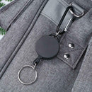 Safety Anti-lost Rope Burglar Retractable Keyring Keychains for Camping