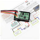 1pcs 7in1 OLED Multifuction DC 100V 10A Mini Digital Current Voltage Tester X6D5