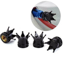 Stable Pink Crown Novelty Car Wheel/Tire Valve Caps Bike Cap Air Dust Motor S0O9