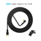 16FT With Fixing Clip VR Headset Accessories Black Link Cable for Oculus Quest 2