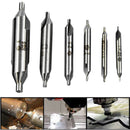 6X Combined HSS Center Drill Countersink Bit Lathe Mill Tackle Tool Kit Set ES