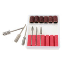 6Pcs 3/32' Cuticle Clean Nail Drill Bit Set Rotary Burr Nail File Drill Bits