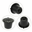 6 reusable coffee filters, filled coffee capsule shell with 2 plastic spoon H8Y1