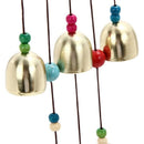 Lucky Elephant Wind Chimes Outdoor Windbell Copper Chinese Knot Beads Chris I9J6