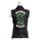 Fashion Double-headed Serpents Embroidery Iron Sew on Patch Jean Applique Badge