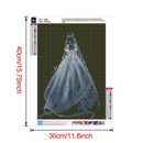 5D DIY Full Drill Diamond Painting Character Cross Stitch Mosaic Kit (W497)