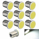 10x P21W 1156 BA15S P21W LED Turn Signal Bulb COB Car Interior Light Lamp 12V