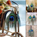 Woman Fashion Ear Jewelry Accessories Dangle Earrings Peacock Pendant Gift