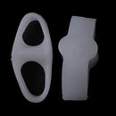 2pcs Silicone Gel Toe Straightener Separator Bunion Corrector Pain Relief FBES