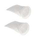 2 Pcs Aquarium Tank Filter Bag Aquarium Felt Filter Sock Bag 150um