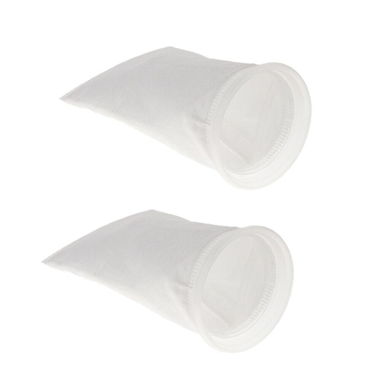 2 Pcs Aquarium Tank Filter Bag Aquarium Felt Filter Sock Bag 150um