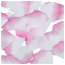 300pcs Silk Rose Petals Wedding Decoration Flowers - Pink and White / A Mus
