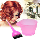 2pcs/Set Plastic Hair Color Mixing Bowl+Dyed Comb Salon Hairdressing Tools A