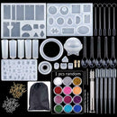 83Pcs/set Handmade Crystal Glue Mold Bracelet Pendant Ornament Mold Tool Y7A6