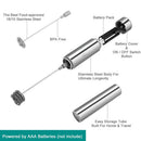 Milk Blender Milk Frother, Electric Handheld Foam Maker for Making Art Lattes